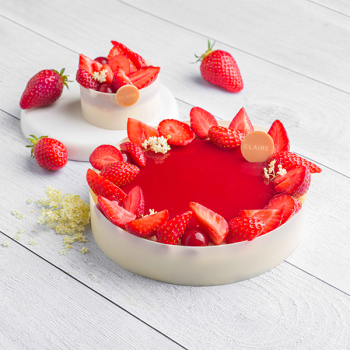 Fleur de sureau à la fraise