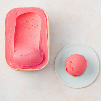 Sorbet à la framboise